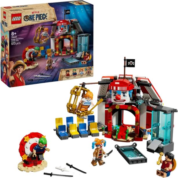 KOCKE LEGO ONE PIECE 75637 CIRKUŠKI ŠOTOR BUGGYJA THE CLOWNA KOCKE LEGO ONE PIECE 75637 CIRKUŠKI ŠOTOR BUGGYJA THE CLOWNA