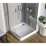 KOTNA KABINA ZA PRHANJE DEANTE JASMIN PLUS KTJ 041P 90 CM – dodatni pogled 2