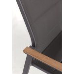 KOVINSKI STOL BIZZOTTO KUBIK CHARCOAL SJ61 – dodatni pogled 5