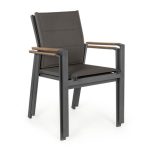 KOVINSKI STOL BIZZOTTO KUBIK CHARCOAL SJ61 – dodatni pogled 6