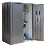 KOVINSKI ZABOJ BIOHORT 132X87X181 CM OMARICA ROMEO LHIGH TEM.SIVA – dodatni pogled 1
