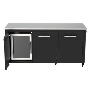 LETNA KUHINJA COZZE ZUNANJA MIZA + HLADILNIK 90528 + 90540 (8040)