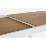 Miza ELIAS 200-300X95 bela – dodatni pogled 7