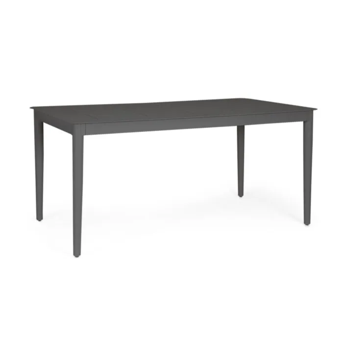Miza NEBULA 160X90 antracit Miza NEBULA 160X90 antracit, izdelek ima trpežno aluminijasto konstrukcijo, prašno barvano s poliestrskim premazom, ki zagotavlja odlično odpornost proti