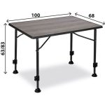MIZA ZA KAMPIRANJE BRUNNER LINEAR 100, SIVA – dodatni pogled 1