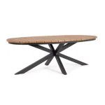 Miza ZELMAR 218X115 antracit, sodobna zunanja miza z elegantnim aluminijastim okvirjem. Prašno barvan auliminij zagotavlja dolgo življenjsko dobo. Medtem, ko