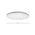 NADGRADNA STROP. SVETILKA MILAGRO OPTIMA 52W LED 48CM ML6400 – dodatni pogled 3