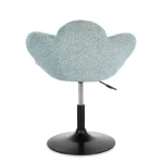 Nastavljiv fotelj FLEUR aquamarin, eleganten fotelj z moderno zasnovo in kakovostno izdelavo. Konstrukcija je izdelana iz kromiranega jekla, ki zagotavlja
