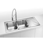 NERJAVNO POMIVALNO KORITO ALVEUS LINE MAXIM 100, SATIN 1165X505 MM FS – dodatni pogled 1