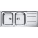NERJAVNO POMIVALNO KORITO ALVEUS LINE MAXIM 100, SATIN 1165X505 MM FS