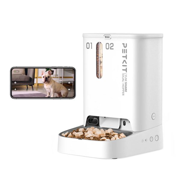 OPREMA ZA MAČKE PETKIT YUMSHARE DUAL HOPPER 2 PAMETNI DOZIRNIK HRANE OPREMA ZA MAČKE PETKIT YUMSHARE DUAL HOPPER 2 PAMETNI DOZIRNIK HRANE