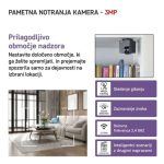 PAMETNA KAMERA EMOS GOSMART VRTLJIVA IP-110 CUBE – dodatni pogled 3