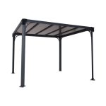 PAVILJON PALRAM MILANO 3000 SIVA/BRONZA – sivabronza