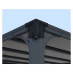 PAVILJON PALRAM MILANO 3000 SIVA/BRONZA – sivabronza