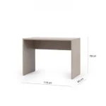 Pisalna miza ROBIDA, preprosta, minimalistična pisalna miza. Idealen dodatek k postelji v omari ROBIDA. Kot dodatek k pisalni mizi je odlična izbira