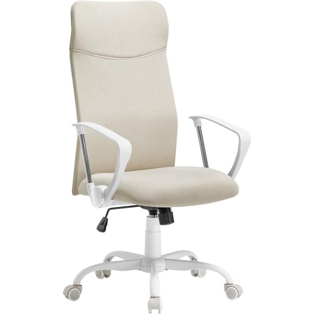 PISALNI STOL SONGMICS OBN034K01 ERGONOMSKI BEŽ PISALNI STOL SONGMICS OBN034K01 ERGONOMSKI BEŽ