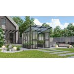 POLIKARBONATNI RASTLINJAK VITAVIA APHRODITE 7800 HKP 10 MM, ČRNA – crna