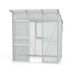 POLIKARBONATNI RASTLINJAK VITAVIA PALMA 3250 HKP 6 MM, ELOKSIRANO ALUMINIJ – dodatni pogled 1