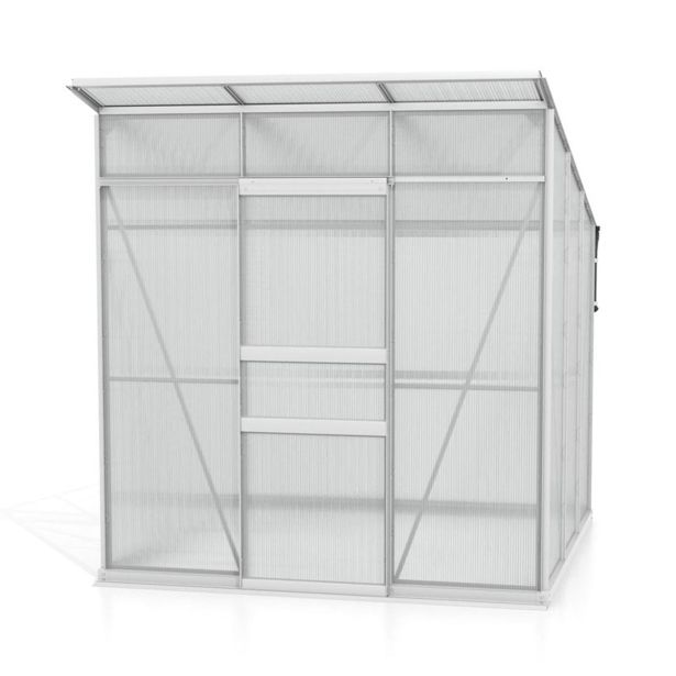 POLIKARBONATNI RASTLINJAK VITAVIA PALMA 4450 HKP 6 MM,BARVA ELOKSIRANO ALUMINIJ POLIKARBONATNI RASTLINJAK VITAVIA PALMA 4450 HKP 6 MM,BARVA ELOKSIRANO ALUMINIJ