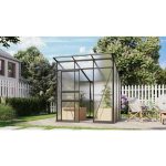 POLIKARBONATNI RASTLINJAK VITAVIA PALMA 4450 HKP 6 MM, ČRNA – crna