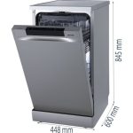 POMIVALNI STROJ GORENJE GS563B10X – dodatni pogled 2