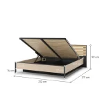 Postelja EVAS 180 x 200 – dodatni pogled 9