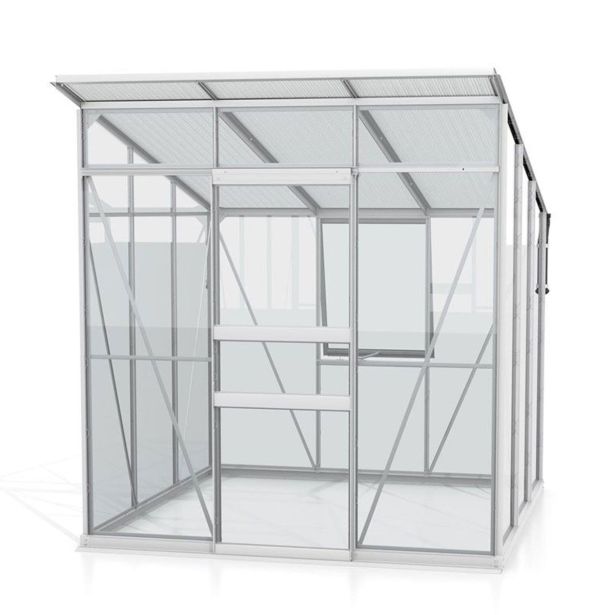 RASTLINJAK, STEKLO/POLIK. VITAVIA PALMA 4450 ESG/HKP, BARVA ELOKSIRANO ALUMINIJ RASTLINJAK, STEKLO/POLIK. VITAVIA PALMA 4450 ESG/HKP, BARVA ELOKSIRANO ALUMINIJ