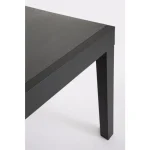 Raztegljiva miza CLIV 135/270X90 antracit, izdelana iz prašno barvanega aluminija s poliestrsko zaščito, zagotavlja odlično odpornost in dolgo življenjsko
