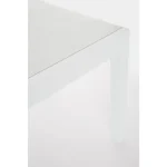 Raztegljiva miza CLIV 135/270X90 bela, izdelana iz prašno barvanega aluminija s poliestrsko zaščito, zagotavlja odlično odpornost in dolgo življenjsko