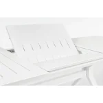 Raztegljiva miza KENYON 180-240X100 bela – dodatni pogled 6