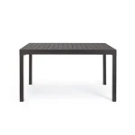 Raztegljiva miza PELAGIUS 135-270X90 antracit, izdelek je izdelan iz kakovostnega aluminija, prašno barvanega s poliestrskim premazom, ki zagotavlja sodoben