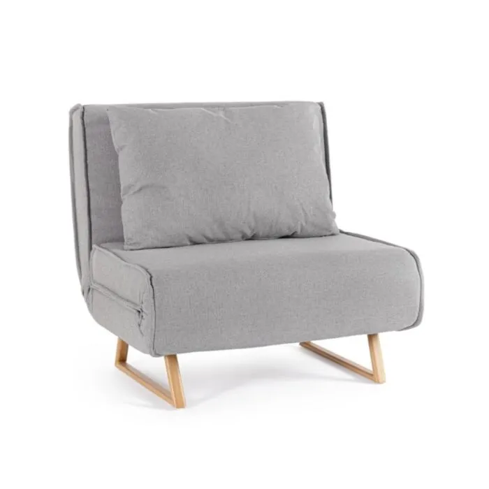 Raztegljivi enosed COLTON siv Raztegljivi enosed COLTON siv, kakovostna konstrukcija iz jekla in vezanega lesa zagotavlja stabilnost ter dolgo življenjsko dobo. Elegantne jeklene noge z