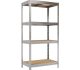 REGAL AR SHELVING 200X100X60 CM 4P/450KG BULLRACK RIVET POCINKAN