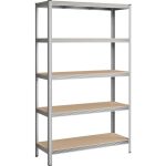 REGAL SONGMICS 200X120X60 CM 5P/175KG GLR060E01 RJAVO-SREBRNO