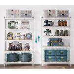 REGAL SONGMICS 200X120X60 CM 5P/175KG GLR060E01 RJAVO-SREBRNO – 5p175kg