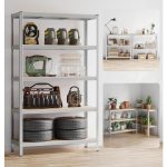 REGAL SONGMICS 200X120X60 CM 5P/175KG GLR060E01 RJAVO-SREBRNO – 5p175kg