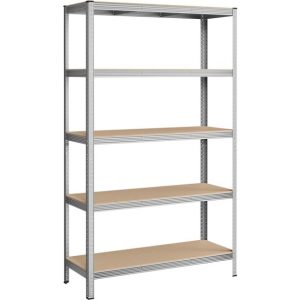 REGAL SONGMICS 200X120X60 CM 5P/175KG GLR060E01 RJAVO-SREBRNO