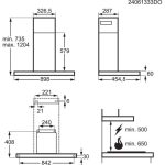 STENSKA KUHINJSKA NAPA AEG GB87D91CB – dodatni pogled 3