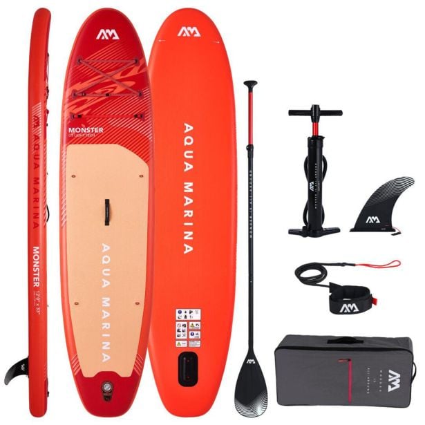 SUP AQUA MARINA MONSTER ISUP 366X84X15CM ORANŽNA, 2026 SUP AQUA MARINA MONSTER ISUP 366X84X15CM ORANŽNA, 2026