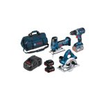 SUPER KOMPLET 3 ORODIJ (GSR 18V-60 C + GST 18V-LI S + GKS 18V-LI)
