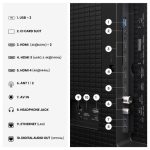 TELEVIZOR HISENSE 100E7S PRO QLED – dodatni pogled 5