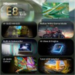 TELEVIZOR HISENSE 65E8S MINILED – dodatni pogled 7