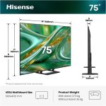 TELEVIZOR HISENSE 75E8S MINILED – dodatni pogled 11