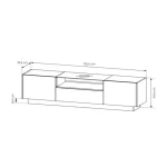 TV regal HAKO 176 – dodatni pogled 8
