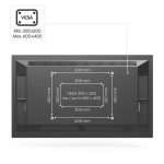 TV STOJALO, PROSTOSTOJEČE STOJALO, NASTAVLJIVA VIŠINA, 191 CM (75") DO 40 KG – prostostojece visina