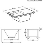 VGRADNA PLOŠČA Z NAPO ELECTROLUX ECC83443CZ – plosca
