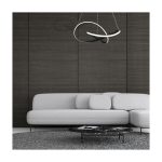 VISEČA SVETILKA MILAGRO CAPPIO ČRNA 36W LED ML6771 – viseca crna