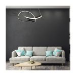 VISEČA SVETILKA MILAGRO CAPPIO ČRNA 36W LED ML6771 – viseca crna