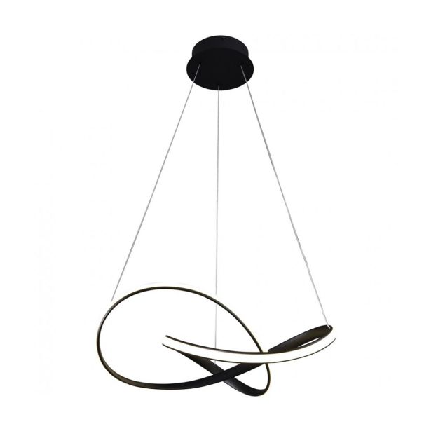 VISEČA SVETILKA MILAGRO CAPPIO ČRNA 36W LED ML6771 VISEČA SVETILKA MILAGRO CAPPIO ČRNA 36W LED ML6771