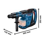 VRTALNO KLADIVO AKUMUL. BOSCH PROFESSIONAL GBH 18V-40 C – dodatni pogled 1